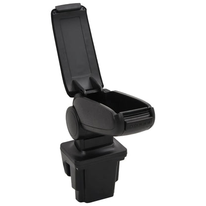 Car Armrest Black 16x32x(35-50.5) cm ABS