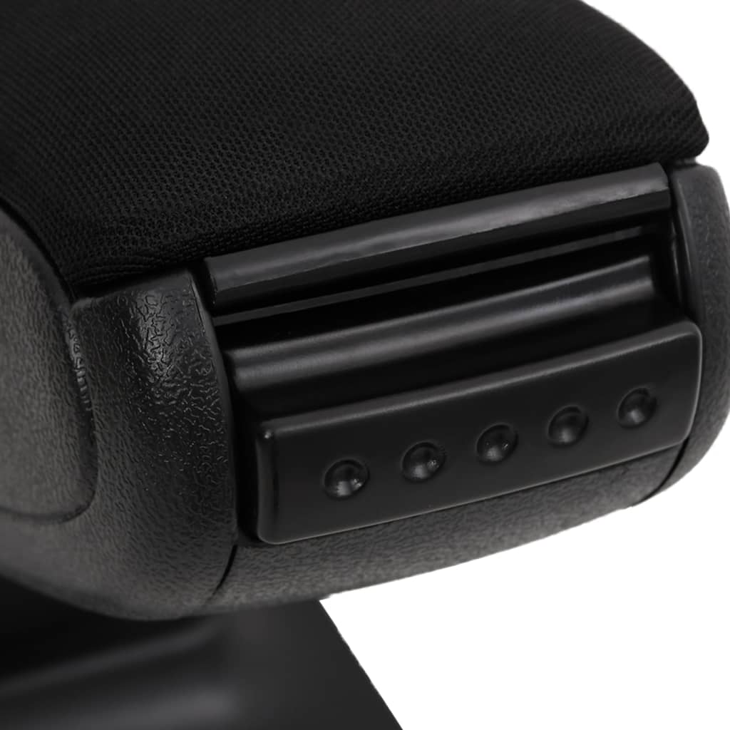 Car Armrest Black 16x32x(35-50.5) cm ABS