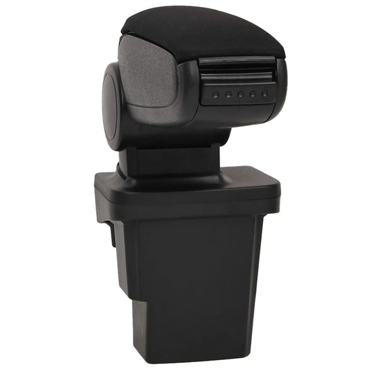 Car Armrest Black 17x32x(37-53) cm ABS