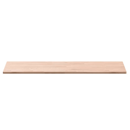 Table Top 100x50x1.5 cm Rectangular Solid Wood Beech