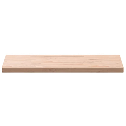 Table Top 100x50x4 cm Rectangular Solid Wood Beech