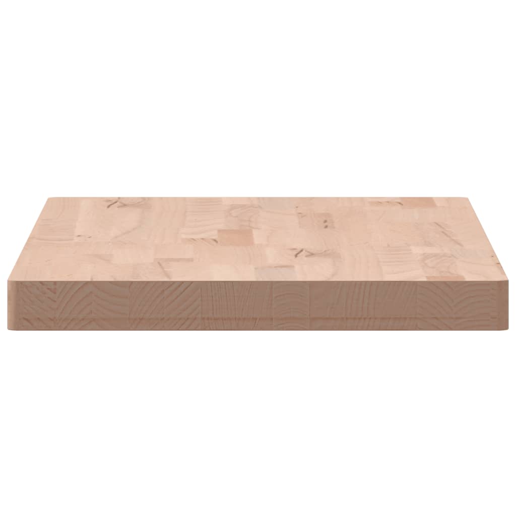 Table Top 100x50x4 cm Rectangular Solid Wood Beech