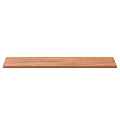 Table Top 100x50x1.5 cm Rectangular Solid Wood Beech