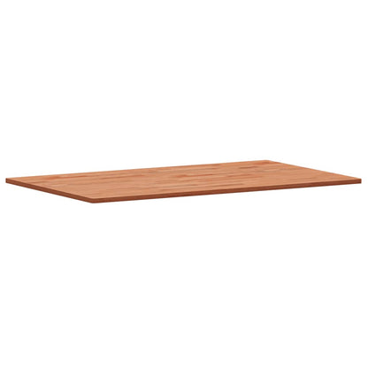 Table Top 100x60x1.5 cm Rectangular Solid Wood Beech