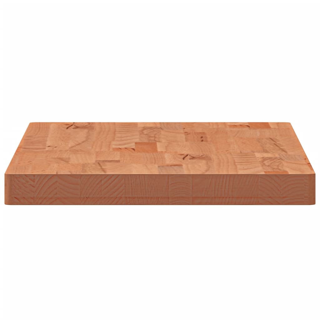 Table Top 100x50x4 cm Rectangular Solid Wood Beech