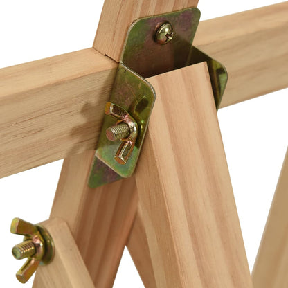 Easel Stand 53.5x95x127 cm Solid Wood Pine