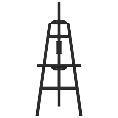 Easel Stand Black 53.5x95x127 cm Solid Wood Pine