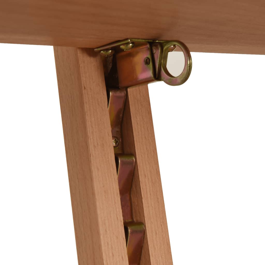Easel Stand 55x53.5x178 cm Solid Beech Wood