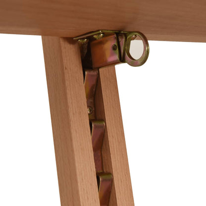 Easel Stand 55x53.5x178 cm Solid Beech Wood