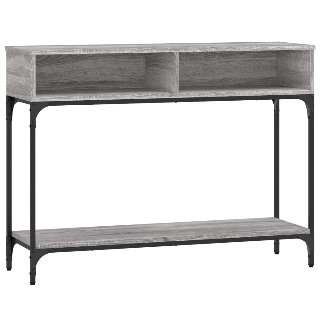 Console Table Grey Sonoma 100x30,5x75 cm Engineered Wood