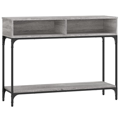 Console Table Grey Sonoma 100x30,5x75 cm Engineered Wood