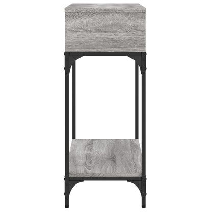 Console Table Grey Sonoma 100x30,5x75 cm Engineered Wood