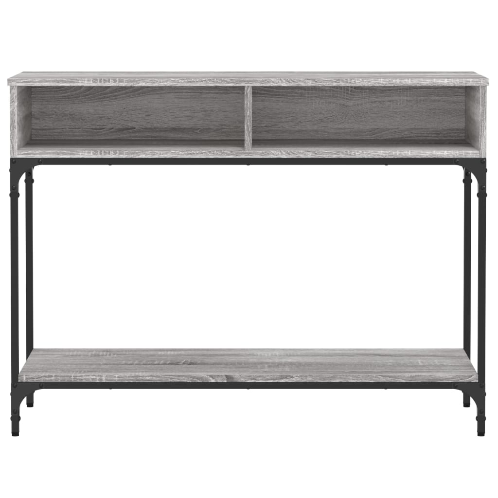 Console Table Grey Sonoma 100x30,5x75 cm Engineered Wood