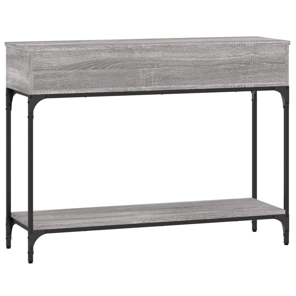 Console Table Grey Sonoma 100x30,5x75 cm Engineered Wood