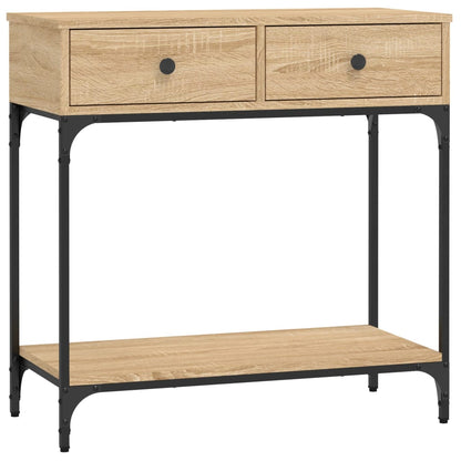 Console Table Sonoma Oak 75x34,5x75 cm Engineered Wood