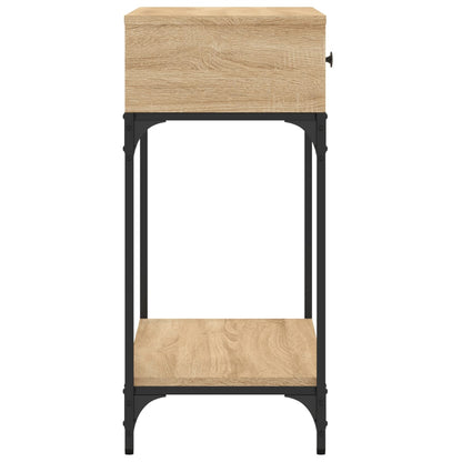 Console Table Sonoma Oak 75x34,5x75 cm Engineered Wood