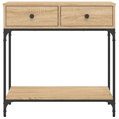 Console Table Sonoma Oak 75x34,5x75 cm Engineered Wood