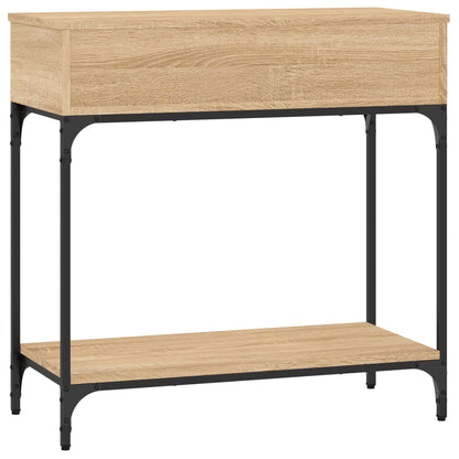 Console Table Sonoma Oak 75x34,5x75 cm Engineered Wood