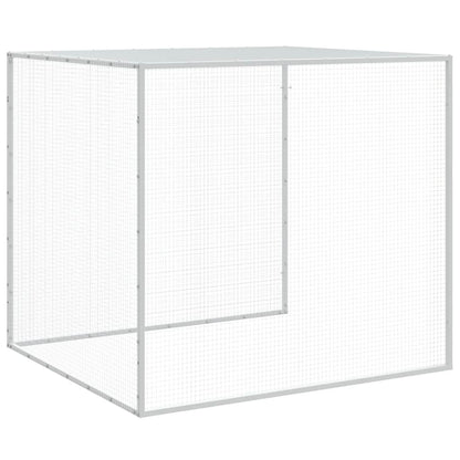 Chicken Cage with Roof Anthracite 603x98x90 cm Galvanised Steel