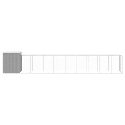 Chicken Cage | Light Grey | Galvanised Steel | Large | Durable