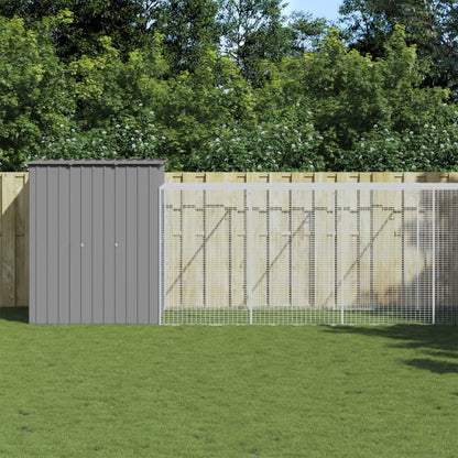 Chicken Cage | Light Grey | Galvanised Steel | Large | Durable