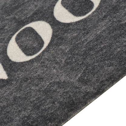 Kitchen Rug | Black | Velvet | 60x300 cm | Non-slip | Kitchen Rug
