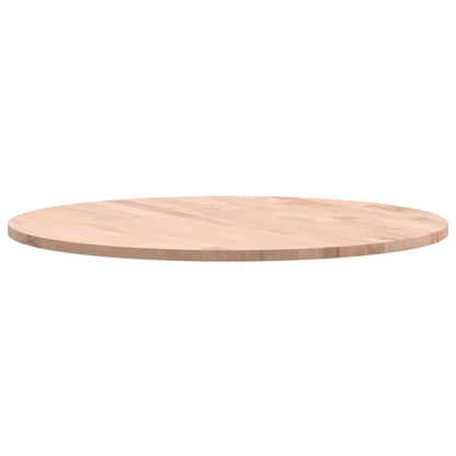 Table Top Ø60x1.5 cm Round Solid Wood Beech