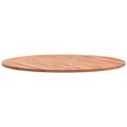 Table Top Ø70x1.5 cm Round Solid Wood Beech