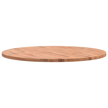 Table Top Ø90x2.5 cm Round Solid Wood Beech