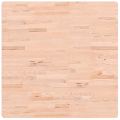 Table Top 80x80x1.5 cm Square Solid Wood Beech