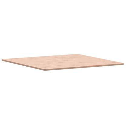 Table Top 90x90x1.5 cm Square Solid Wood Beech