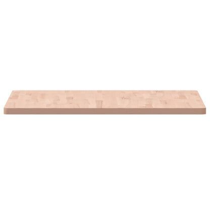 Table Top 80x80x2.5 cm Square Solid Wood Beech