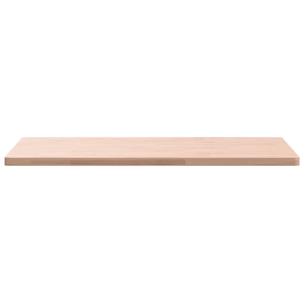 Table Top 90x90x2.5 cm Square Solid Wood Beech