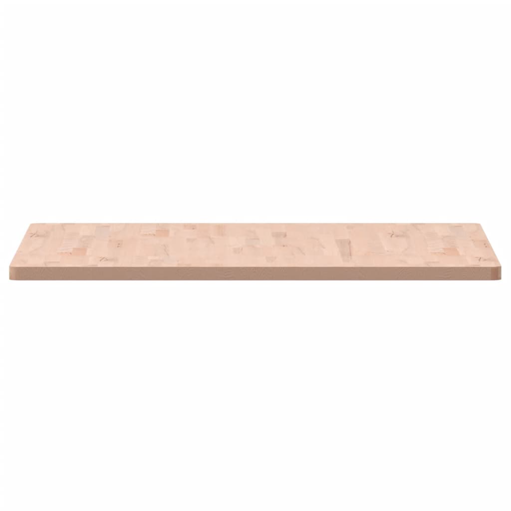 Table Top 90x90x2.5 cm Square Solid Wood Beech