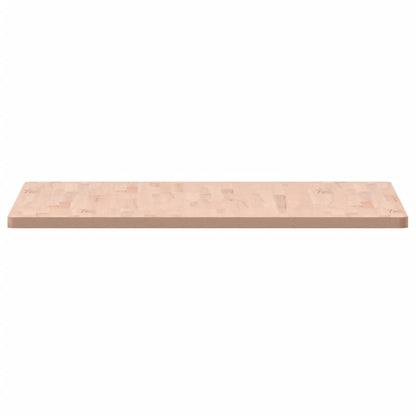Table Top 90x90x2.5 cm Square Solid Wood Beech