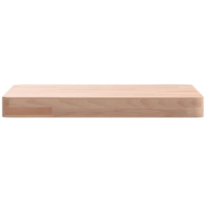 Table Top 40x40x4 cm Square Solid Wood Beech