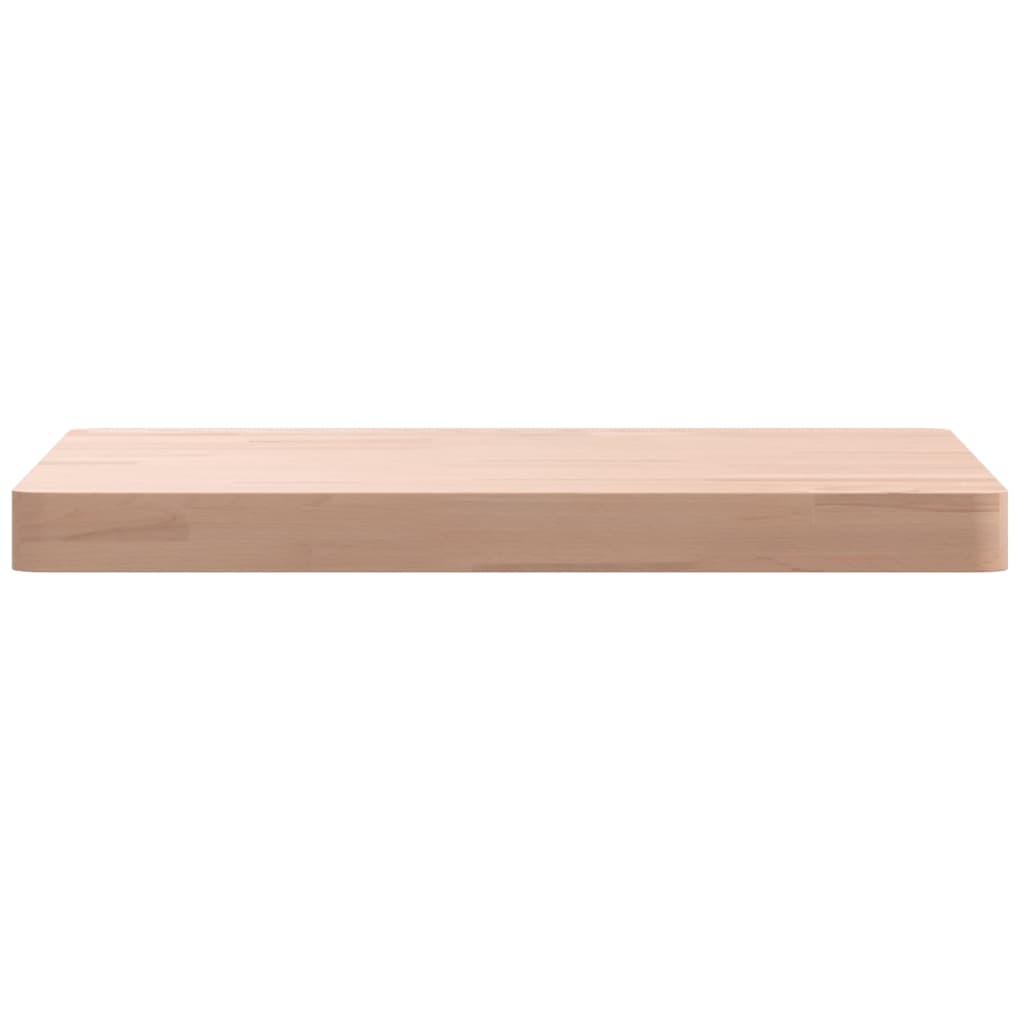 Table Top 50x50x4 cm Square Solid Wood Beech