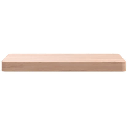 Table Top 50x50x4 cm Square Solid Wood Beech