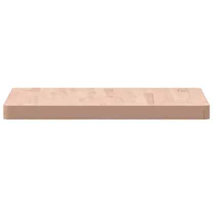 Table Top 60x60x4 cm Square Solid Wood Beech