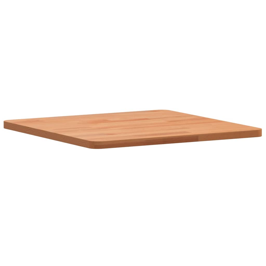 Table Top 40x40x1.5 cm Square Solid Wood Beech