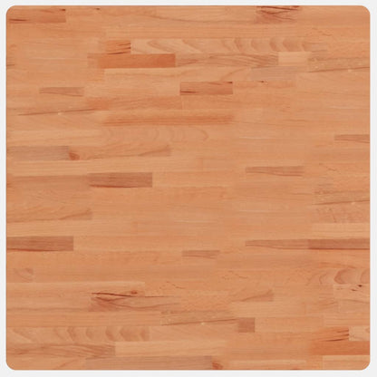 Table Top 70x70x1.5 cm Square Solid Wood Beech