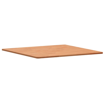 Table Top 80x80x1.5 cm Square Solid Wood Beech