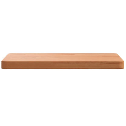 Table Top 40x40x2.5 cm Square Solid Wood Beech