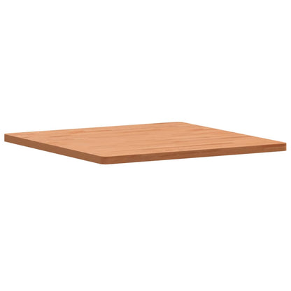 Table Top 70x70x2.5 cm Square Solid Wood Beech