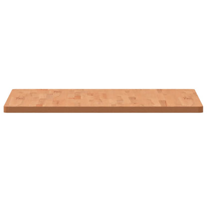 Table Top 80x80x2.5 cm Square Solid Wood Beech