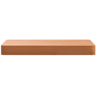 Table Top 40x40x4 cm Square Solid Wood Beech