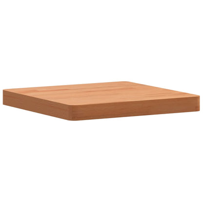 Table Top 40x40x4 cm Square Solid Wood Beech