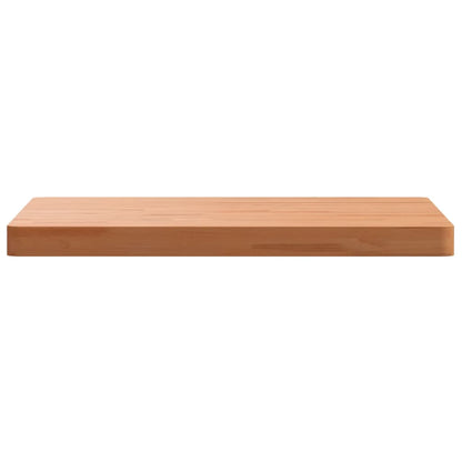 Table Top 60x60x4 cm Square Solid Wood Beech