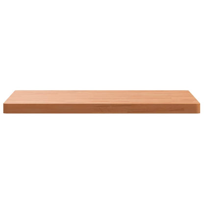 Table Top 80x80x4 cm Square Solid Wood Beech