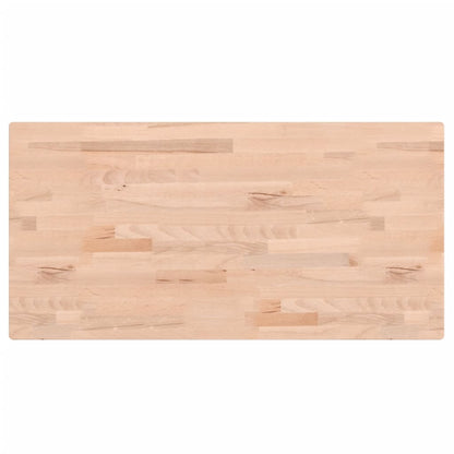 Bathroom Countertop 80x40x1.5 cm Solid Wood Beech